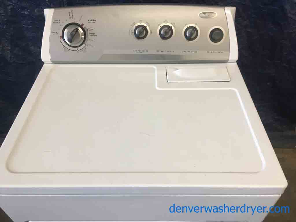 Wondrous Whirlpool Dryer with 1 year warranty