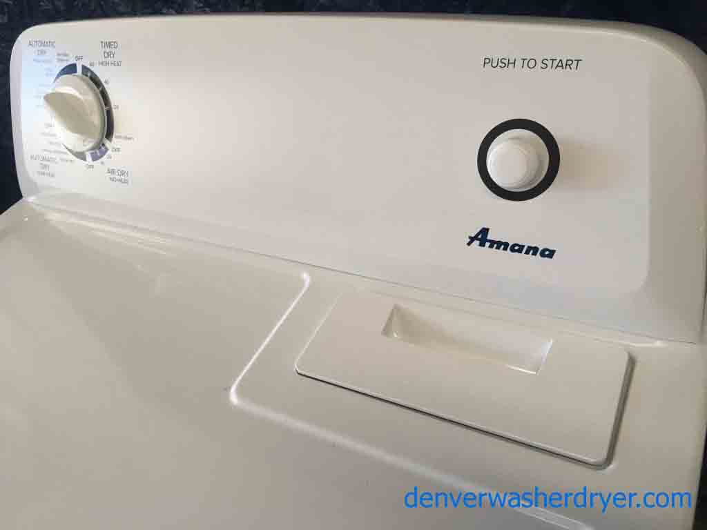 Awesome Amana Dryer with 1 year warranty