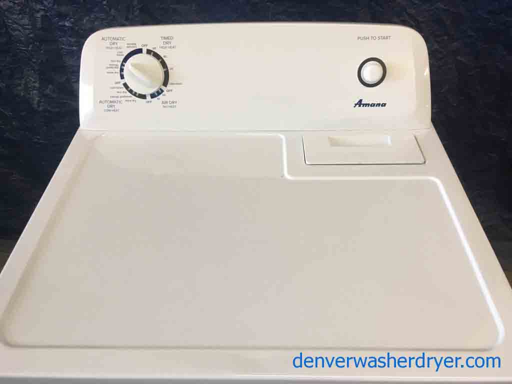 Awesome Amana Dryer with 1 year warranty