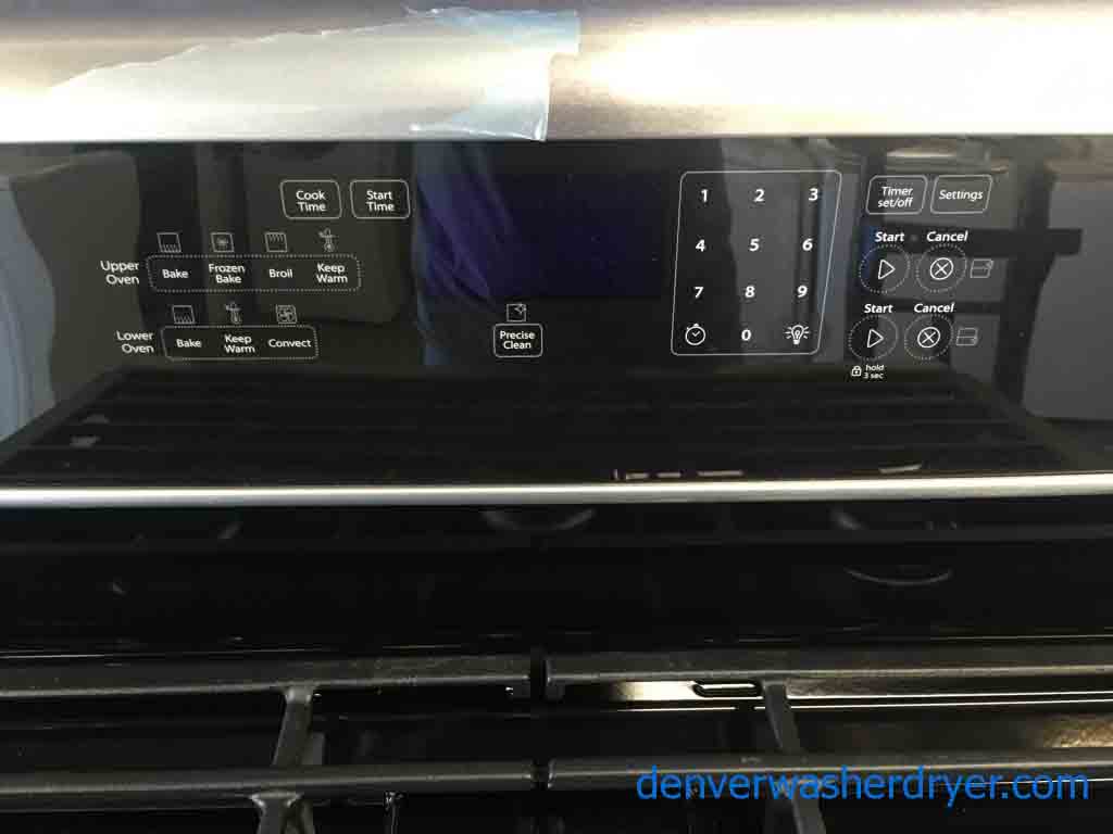 Brand-New Whirlpool Gold Series, Double Oven, Stainless Range, 1-Year Warranty