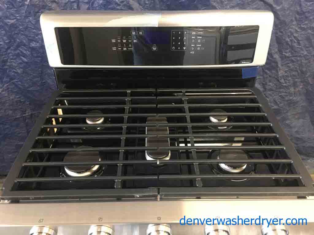 Brand-New Whirlpool Gold Series, Double Oven, Stainless Range, 1-Year Warranty