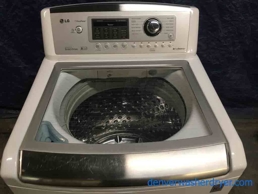 Futuristic LG Washer and Dryer set! With 1 Year Warranty