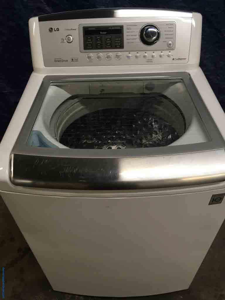 Large Images for Futuristic LG Washer and Dryer set! With 1 Year