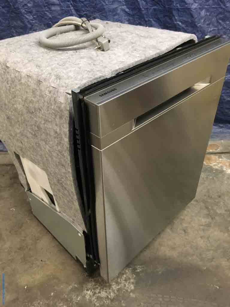 New Stainless Samsung Dishwasher, Three Racks, Hidden Control, 1-Year Warranty