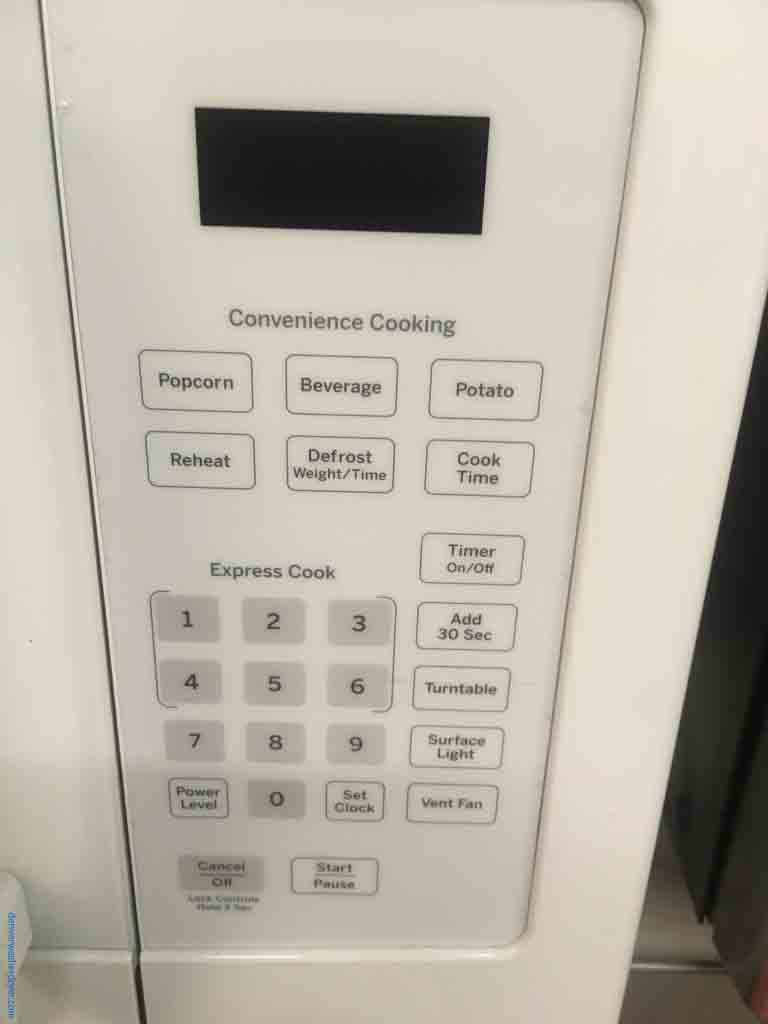 Brand New White GE Over-The-Range Microwave, 1-Year Warranty!