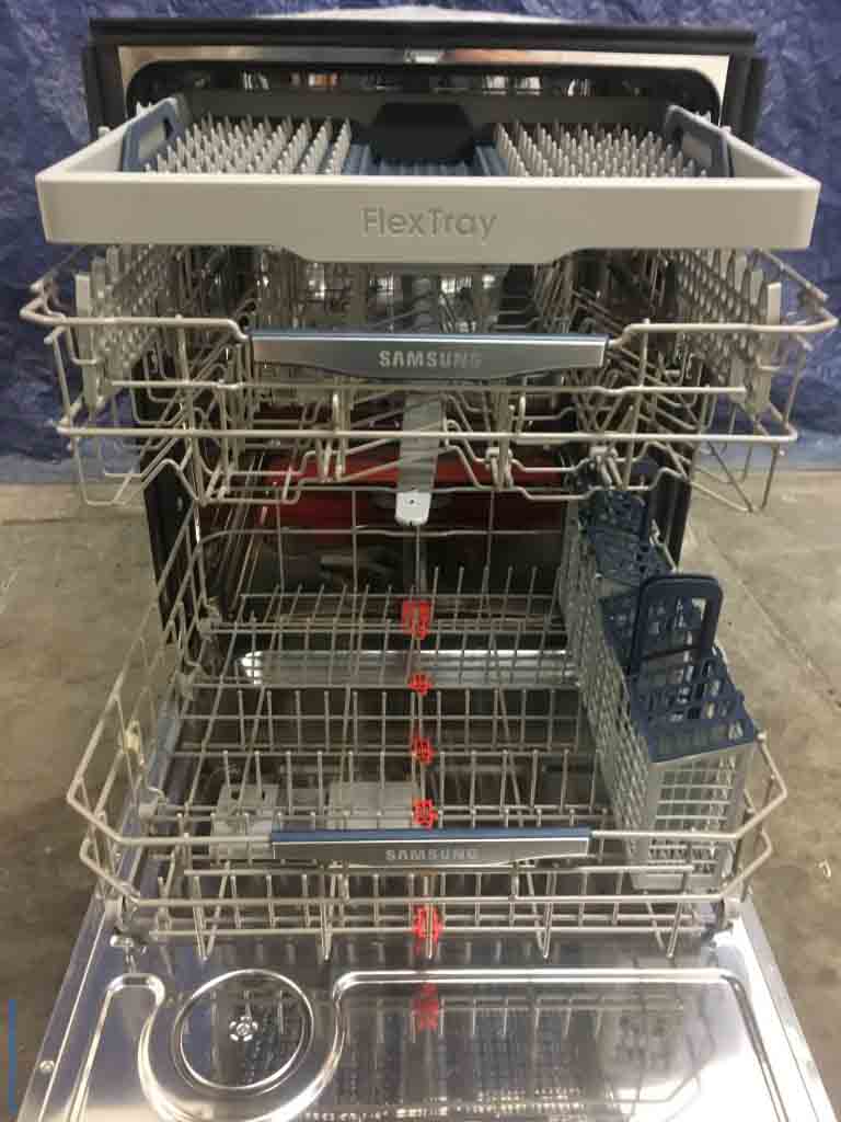 Used Stainless Samsung Dishwasher, 24″ Built-In, Minor Scratches, 1-Year Warranty!