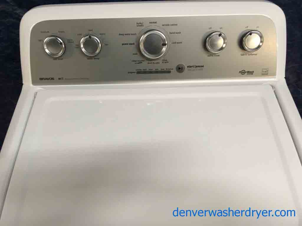 Maytag Bravos X MCT Series Washer with One Year Warranty