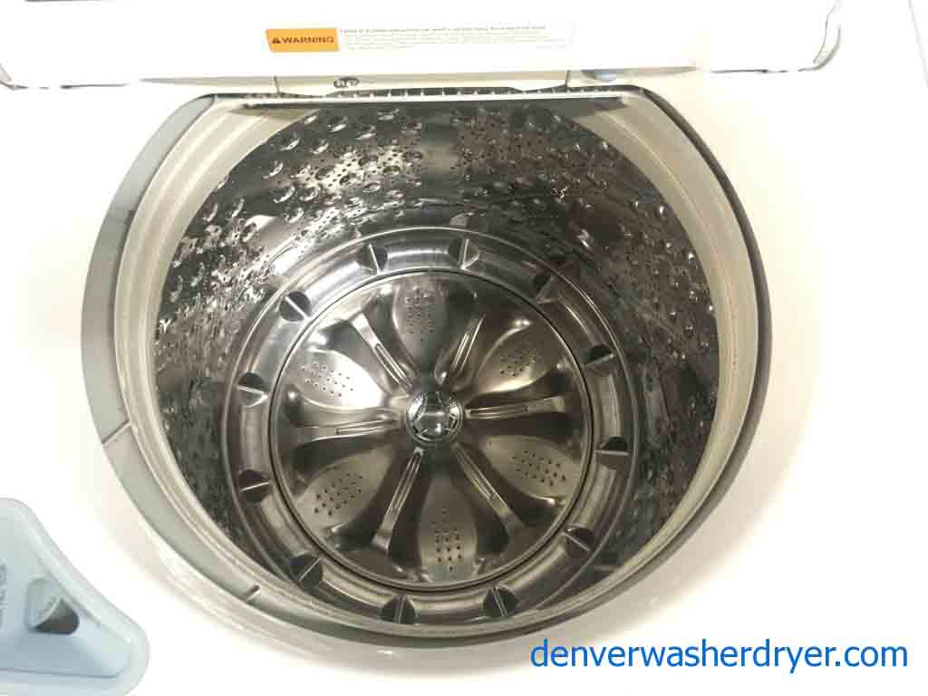 Super Nice Top-Load LG Set, Direct Drive, Steam, Electric, 1-Year Warranty!