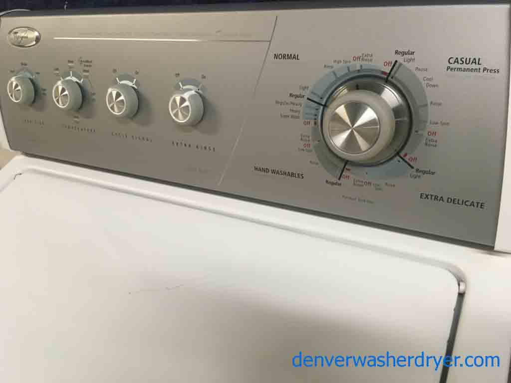 The Best Whirlpool Direct-Drive Washing Machine, Super Capacity, Quality Refurbished, 1-Year Warranty!