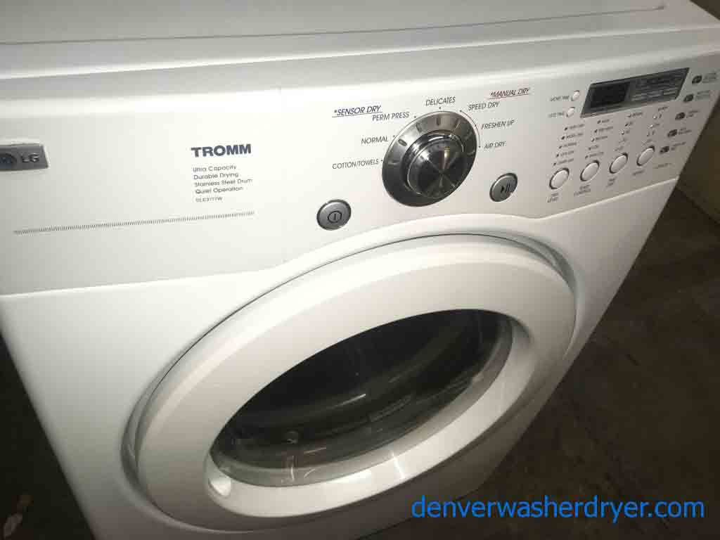 Lovely LG Electric Washer Dryer, Front-Load, Quiet, Quality Refurbished! 1-Year Warranty