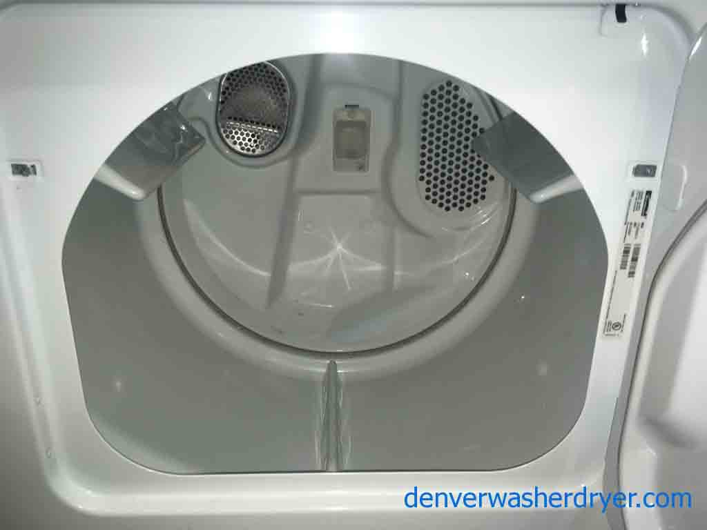 Kenmore Top-Load Washer, Matching Electric Dryer, HE, with Insignia SS-Fridge