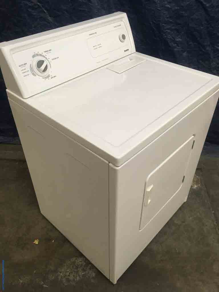 Extra Large Capacity Electric Dryer, Kenmore, Quality Refurbished, Slim 26″ Depth, 1-Year Warranty