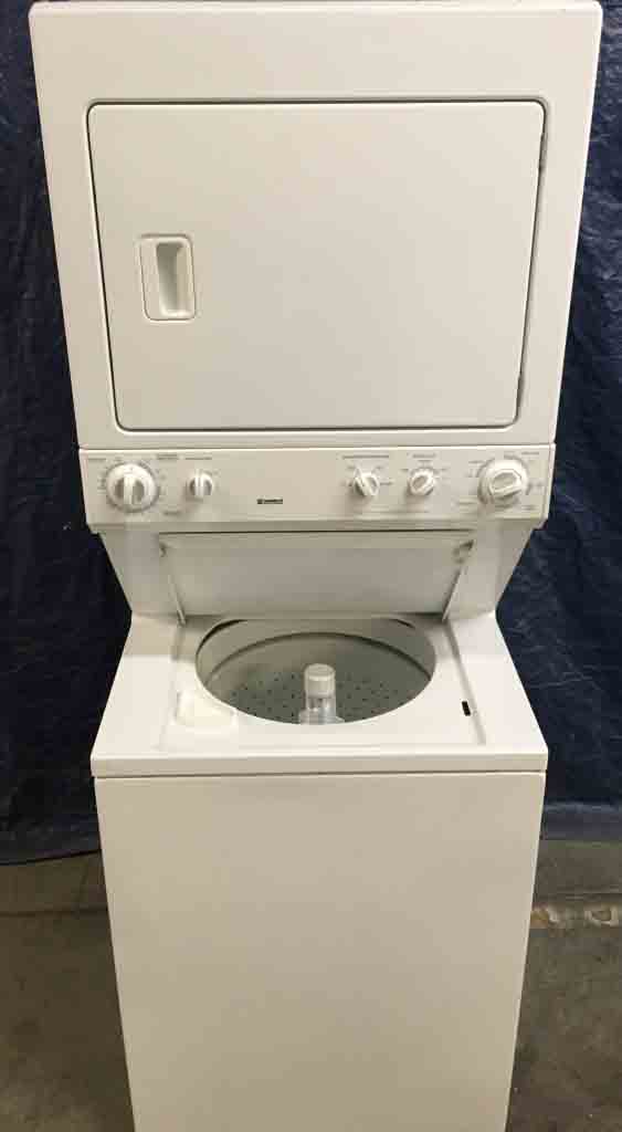 Heavy-Duty Kenmore 27″ Stacked Laundry Center, Electric, Quality Refurbished, 1-Year Warranty!
