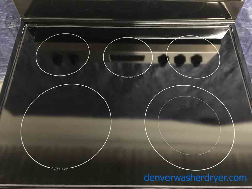 Brand-New Stainless Frigidaire Glass-Top Stove with Convection Oven, 1-Year Warranty!