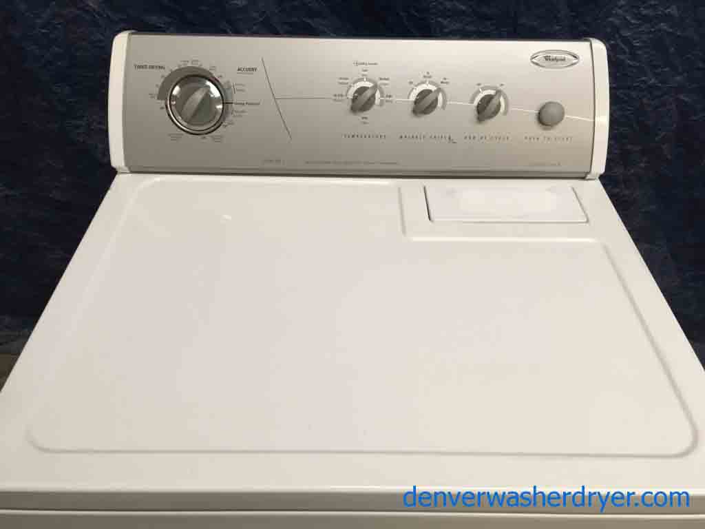 Electric Whirlpool Dryer, 29″ Wide, Quality Refurbished, 1-Year Warranty!
