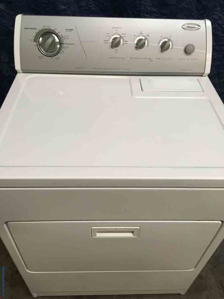 Electric Whirlpool Dryer, 29″ Wide, Quality Refurbished, 1-Year Warranty!