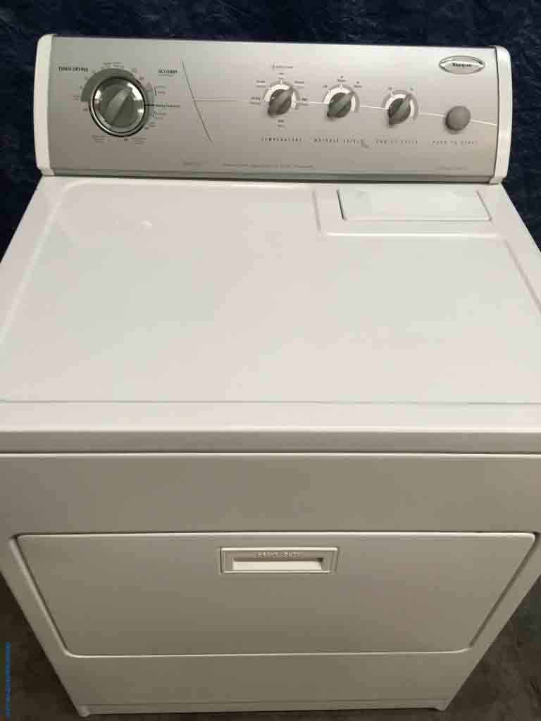 Large Images for Electric Whirlpool Dryer, 29″ Wide, Quality