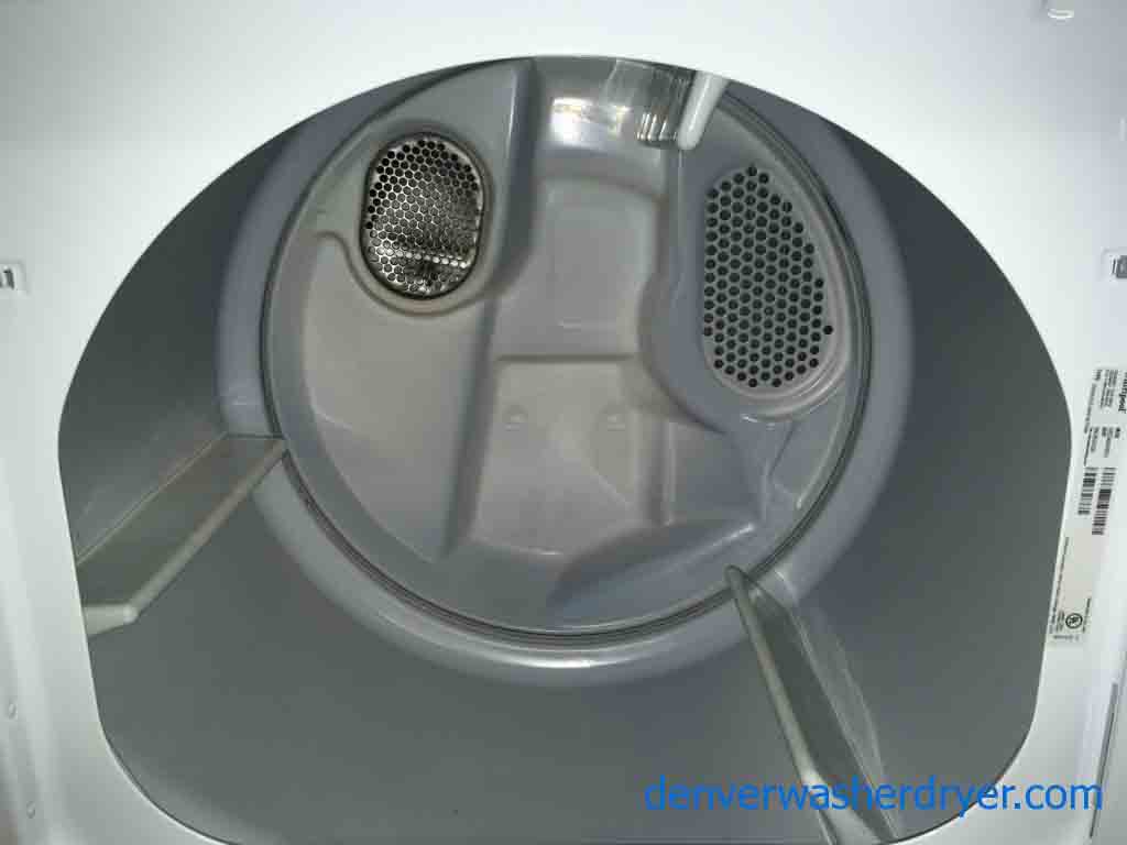Modern Whirlpool Washer Dryer Set w/Agitator, Electric, Full-Sized, 1-Year Warranty!