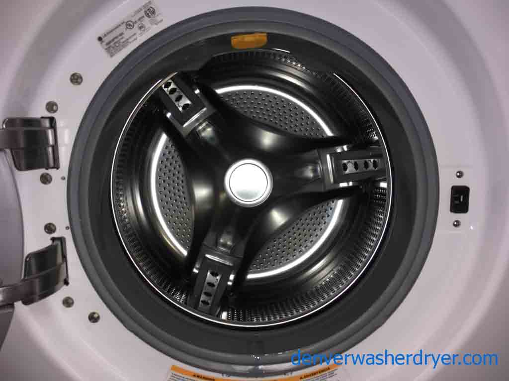 Large Images for FrontLoad LG Laundry Set On Pedestals, Electric