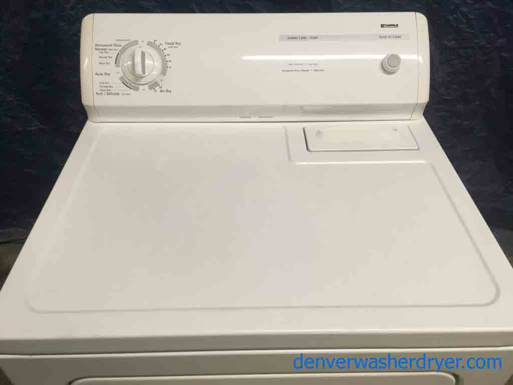 Kenmore Heavy-Duty Super Capacity Electric Dryer, 1-Year Warranty