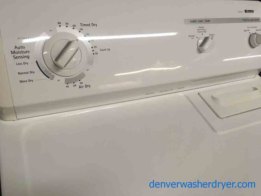 Solid Kenmore Direct-Drive Washer, Electric Dryer, Heavy-Duty, Quality Refurbished!