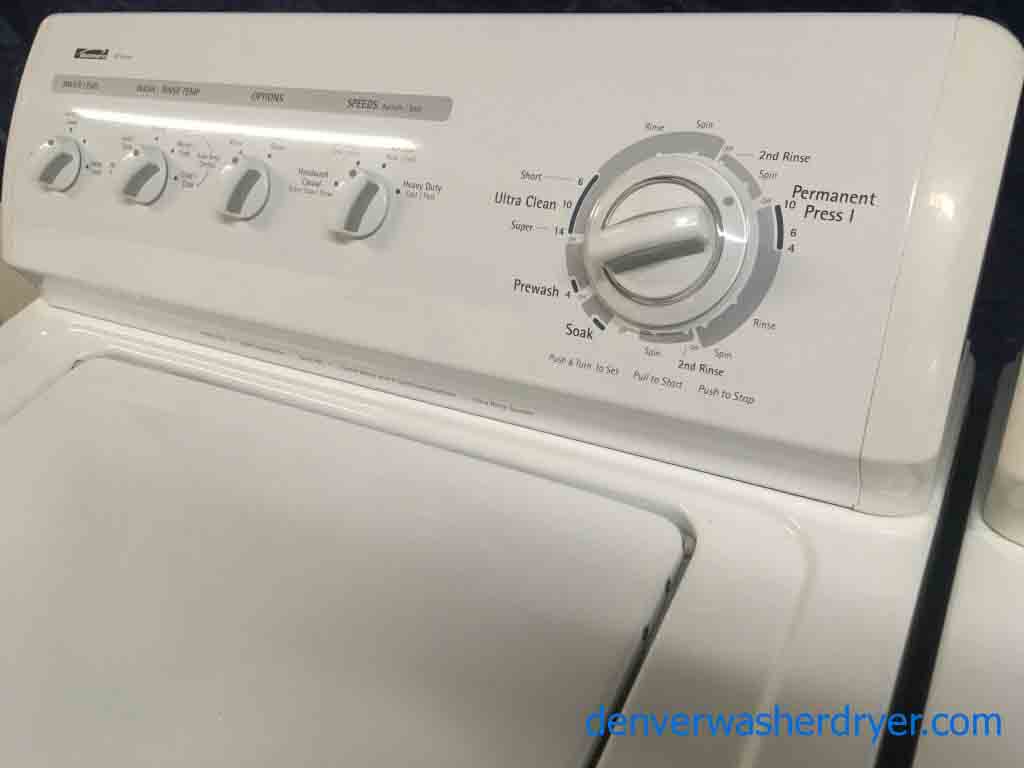 Solid Kenmore Direct-Drive Washer, Electric Dryer, Heavy-Duty, Quality Refurbished!
