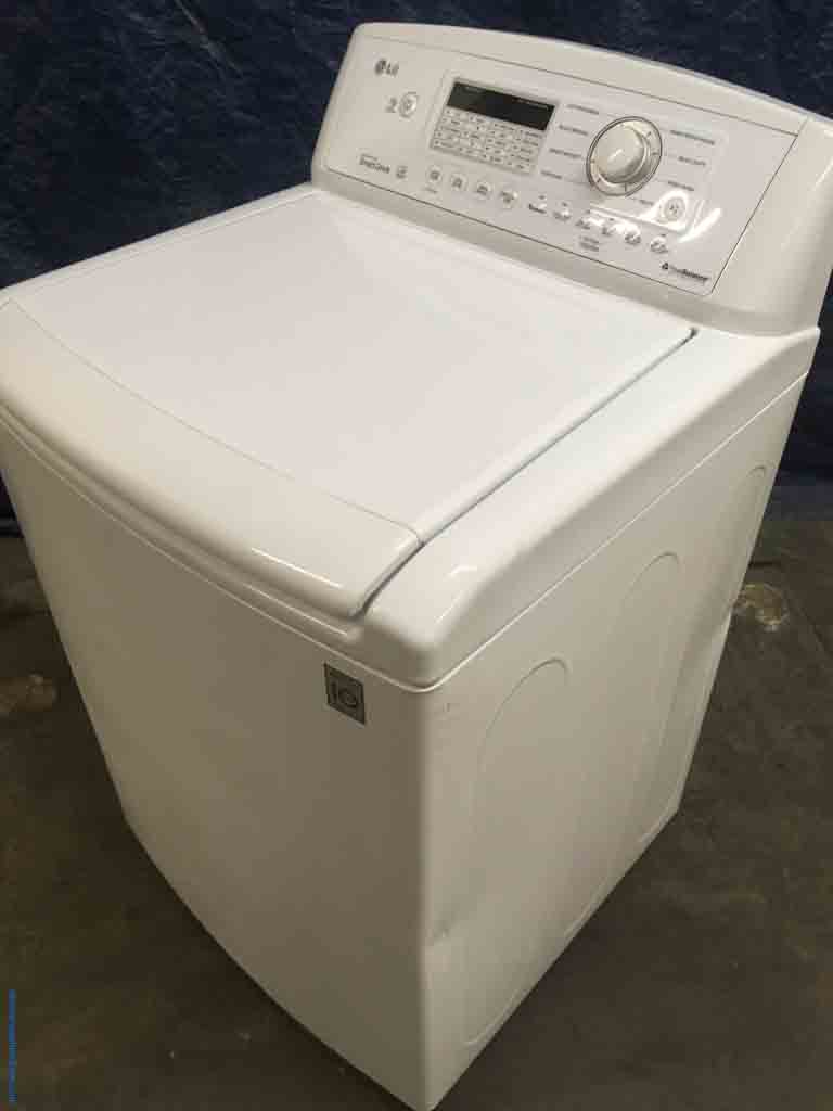 Newer LG Top-Load Washing Machine, Direct-Drive, 1-Year Warranty