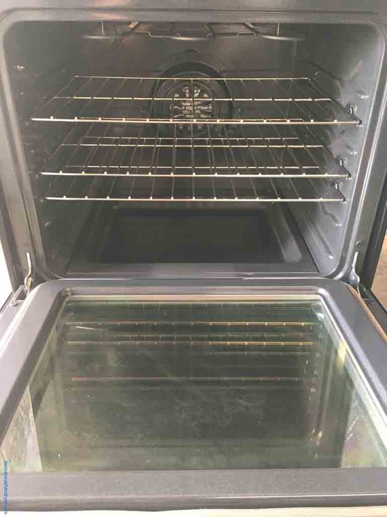 Brand-New (Dent) Whirlpool – 5.3 Cu. Ft. Self-Cleaning, Freestanding, Electric Range, Black Stainless Steel, and 1-Year Warranty