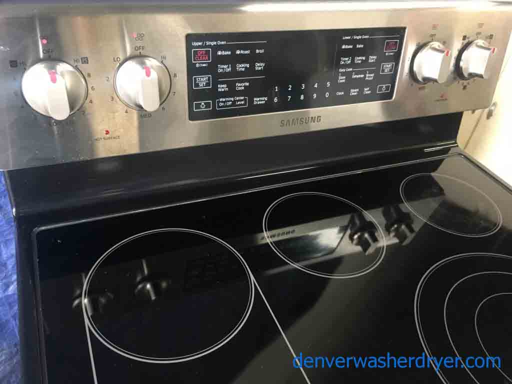 Samsung 5.9 cu. ft. Freestanding Flex Duo, Electric Range with Dual Door, with 1-Year Warranty