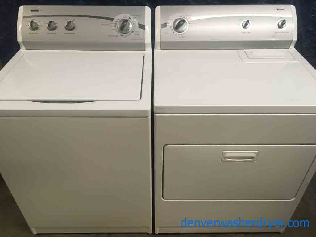 Kenmore 600  Series, Washer & Dryer Set, 1-Year Warranty