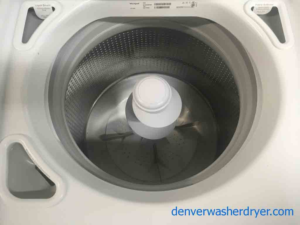 Whirlpool Direct Drive Cabrio Agitator Washer & Electric Dryer Set, 1-Year Warranty