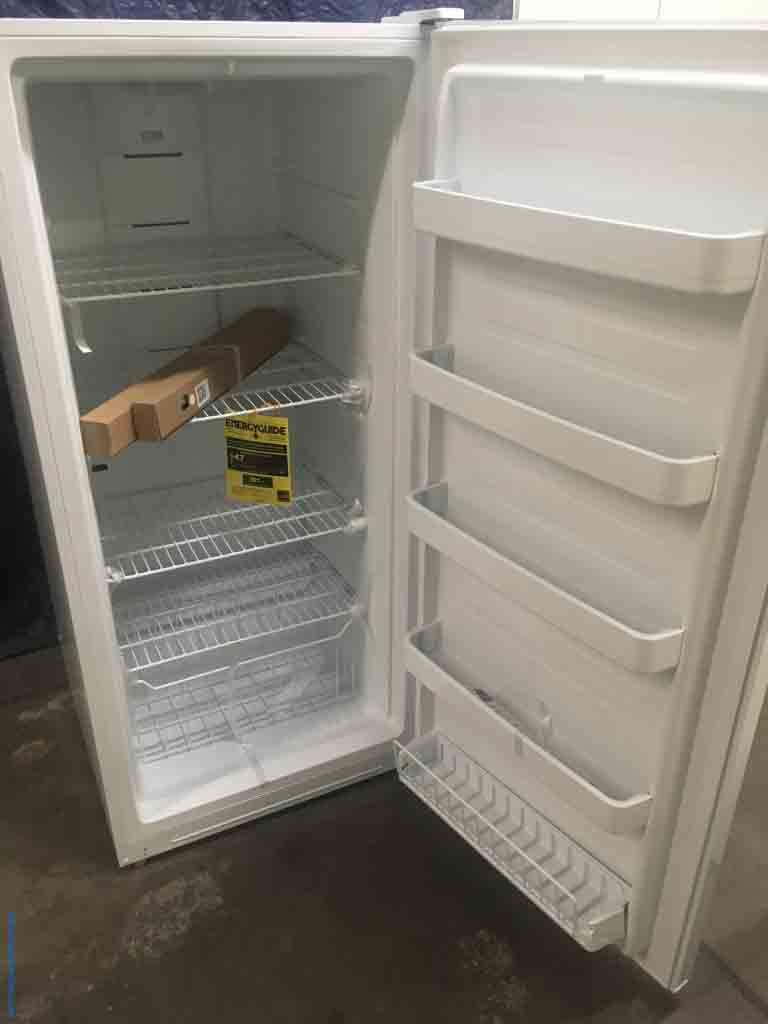 New Upright Convertible Freezer|Refrigerator, 13.8 Cu. Ft. by Insignia, 1-Year Warranty