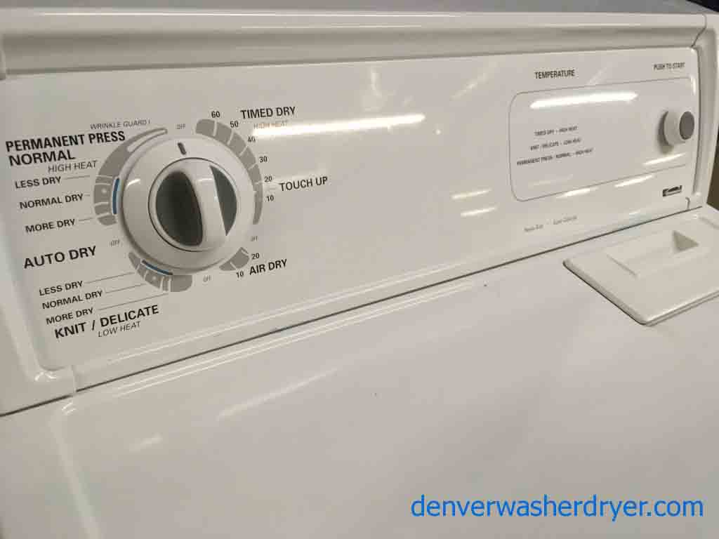 Heavy-Duty 29 Inch Wide Kenmore Electric Dryer, Quality Refurbished, 1-Year Warranty!