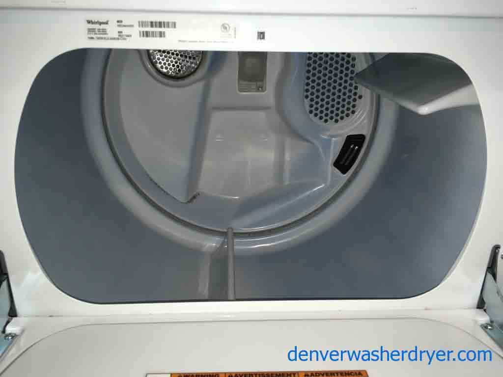 Energy Star Whirlpool Washing Machine With Matching Electric Dryer, 1-Year Warranty