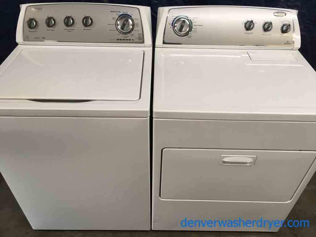 Energy Star Whirlpool Washing Machine With Matching Electric Dryer, 1-Year Warranty