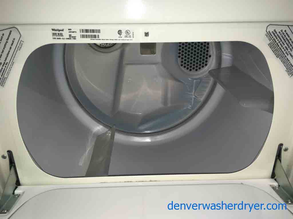 Whirlpool Washer & Dryer Set, Almond Colored, 1-Year Warranty