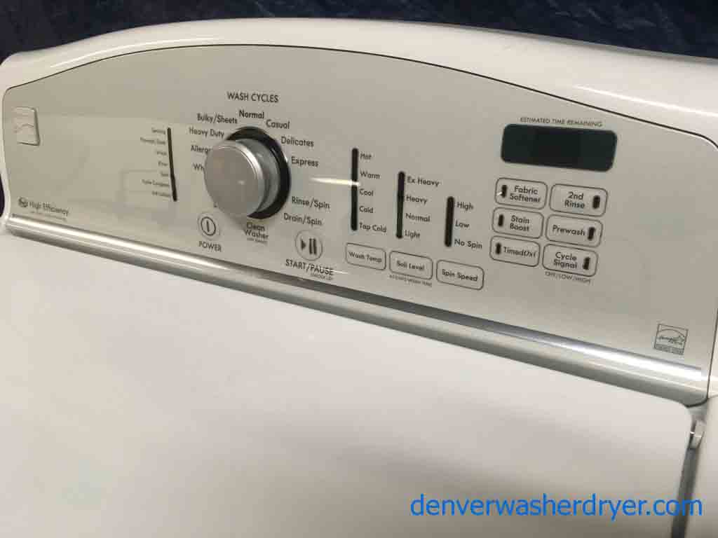Single Kenmore Top-Load Washer, High-Efficiency, and  Energy Star, 1-Year Warranty!