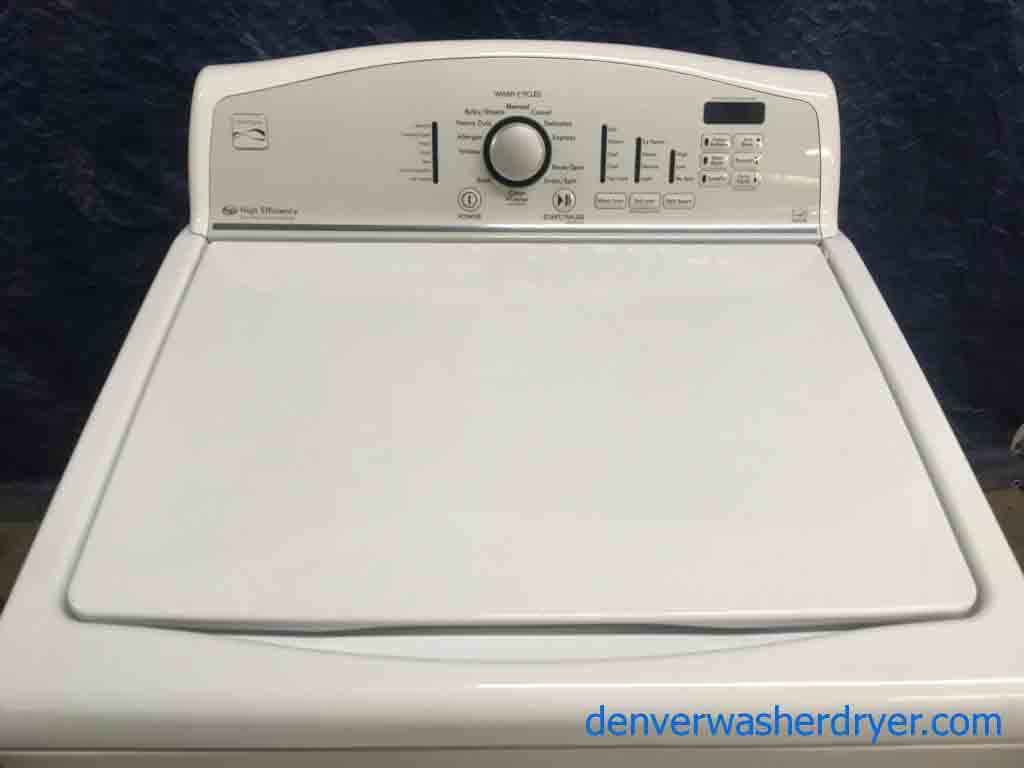Single Kenmore Top-Load Washer, High-Efficiency, and  Energy Star, 1-Year Warranty!