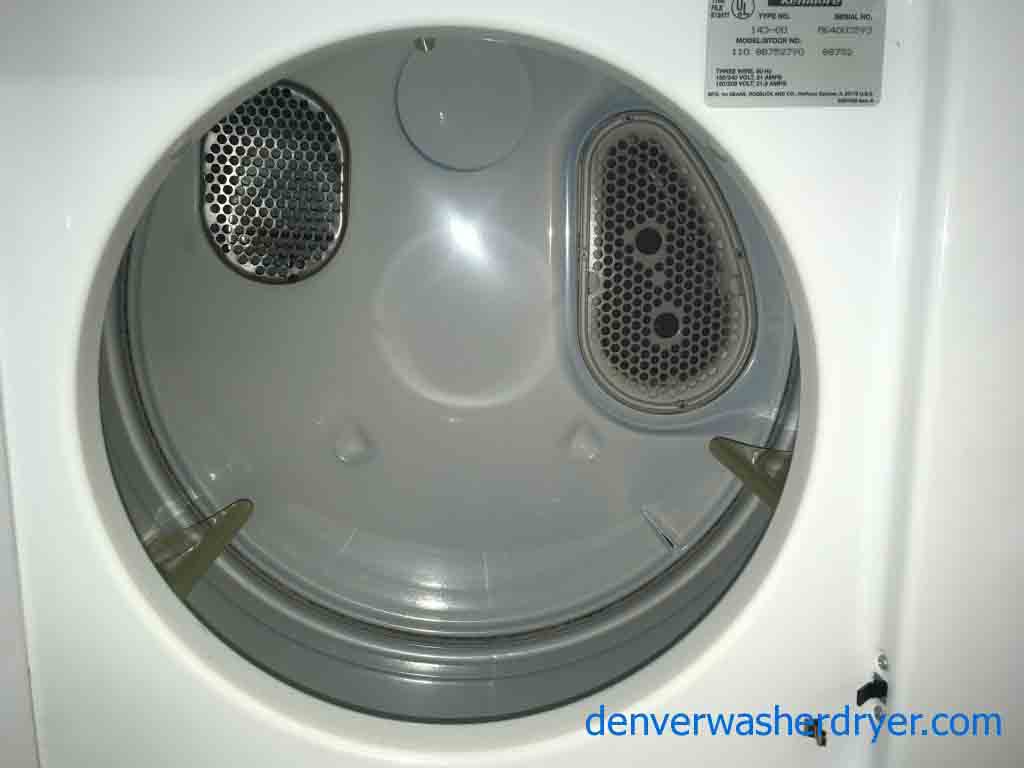 Kenmore 24″ Stackable, Direct-Drive, Heavy Duty, Quality Refurbished, 1-Year Warranty