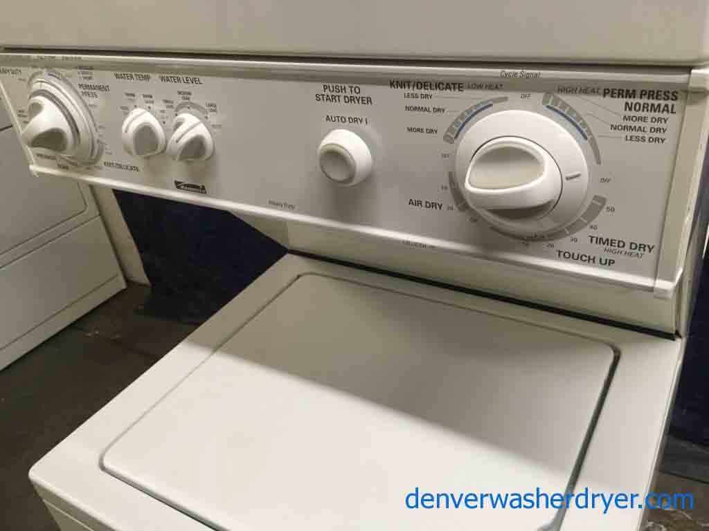 Kenmore 24″ Stackable, Direct-Drive, Heavy Duty, Quality Refurbished, 1-Year Warranty