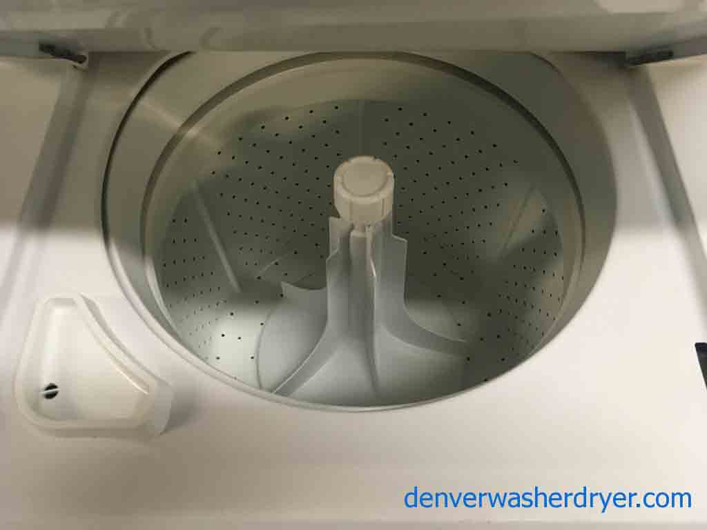 27″ Frigidaire Stacked Washer and Dryer, Full-Sized, 1-Year Warranty