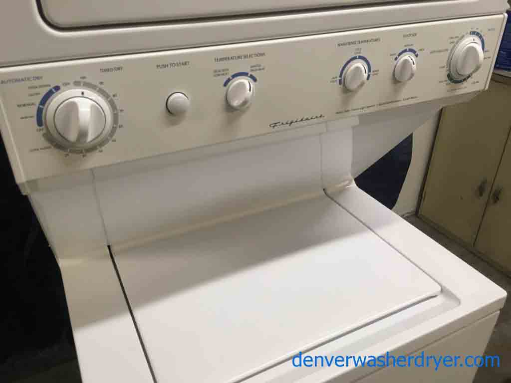 Large Images for 27″ Frigidaire Stacked Washer and Dryer, FullSized, 1Year Warranty 3667