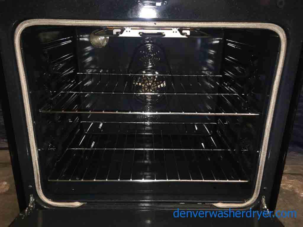 Stylish Stainless Samsung Glass-top Oven with 1 Year Warranty