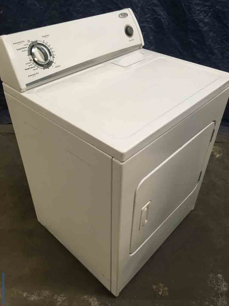 Large Images for Wonderful Whirlpool “FlatBack” Dryer, Electric, Super
