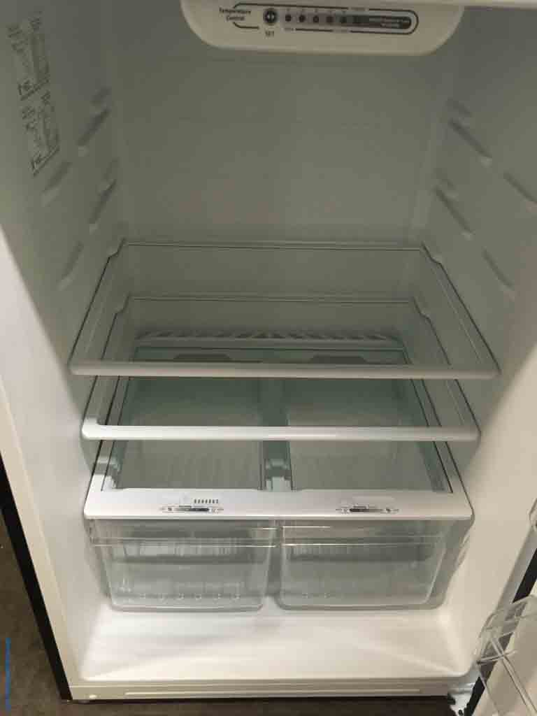 Insignia Stainless Top-Mount Refrigerator – #3697 – $150, Frigidaire Glass Top #3397 – $150, GE Glass Top #3784 – $150