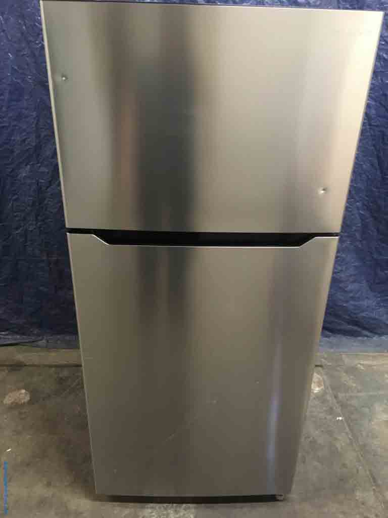 Insignia Stainless Top-Mount Refrigerator – #3697 – $150, Frigidaire Glass Top #3397 – $150, GE Glass Top #3784 – $150