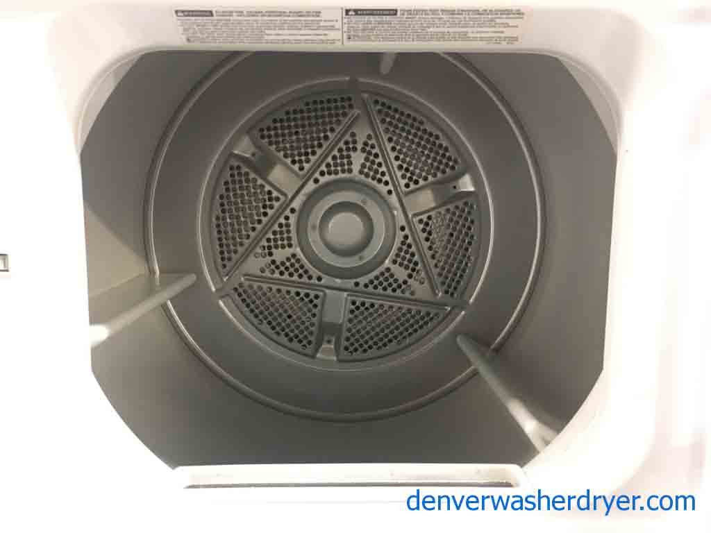 GE 27″ Space-Maker, Stacked Washer & Dryer Combo, 1-Year Warranty