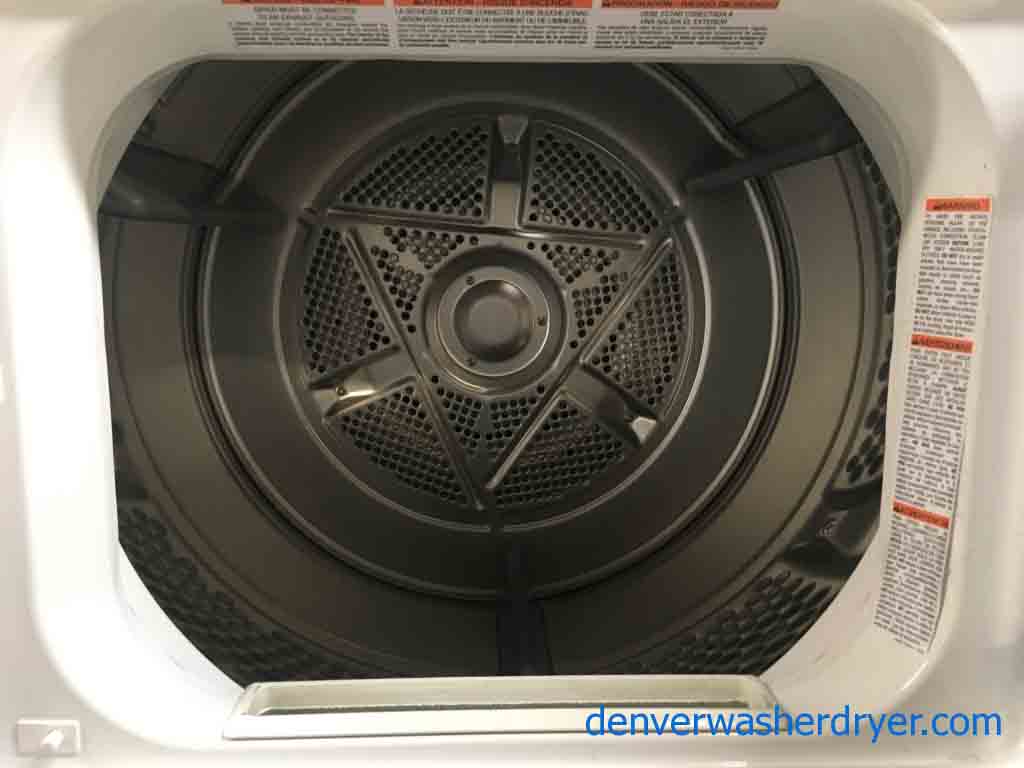 New Kenmore 27″ Stacked Washer & Dryer Combo, 1-Year Warranty