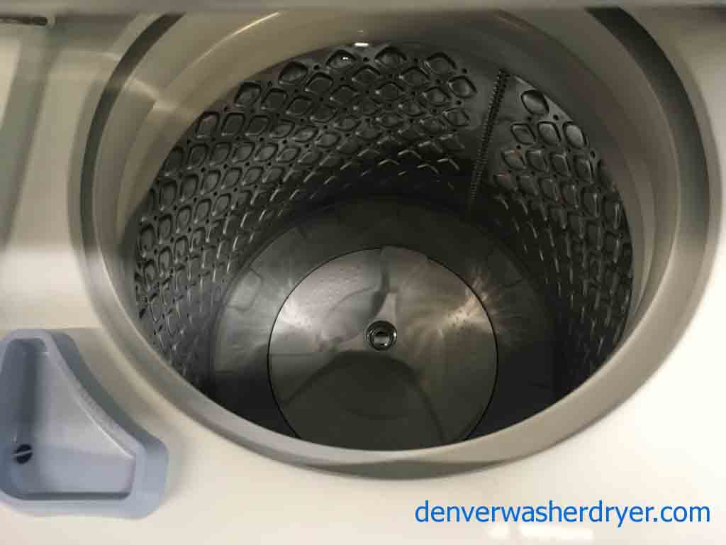 New Kenmore 27″ Stacked Washer & Dryer Combo, 1-Year Warranty