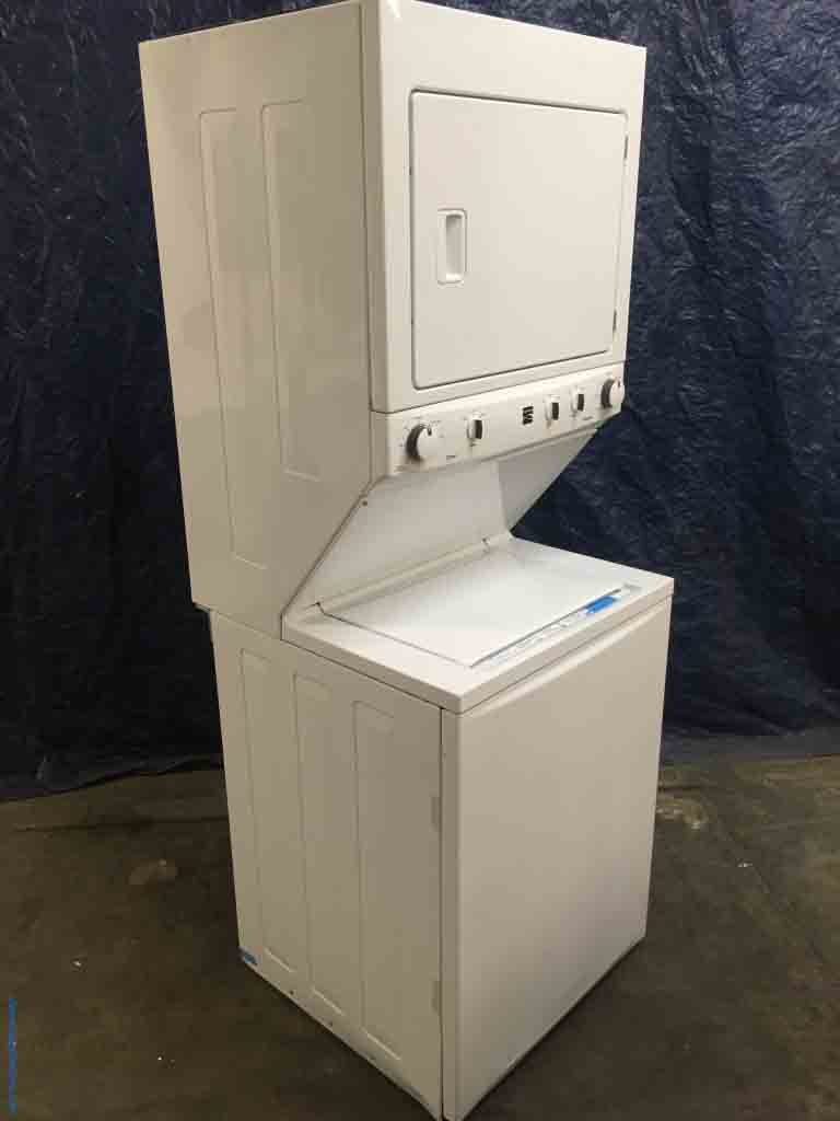 New Kenmore 27″ Stacked Washer & Dryer Combo, 1-Year Warranty